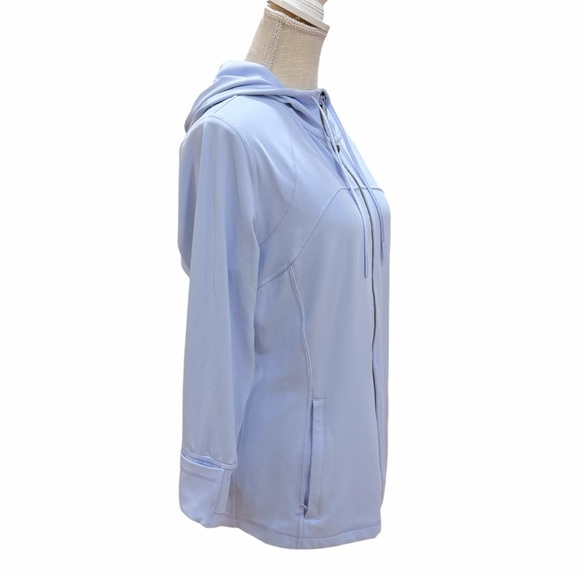Lululemon Nulu Define Hooded Jacket Cropped Dusty Lilac Size 16 - Picture 4 of 11